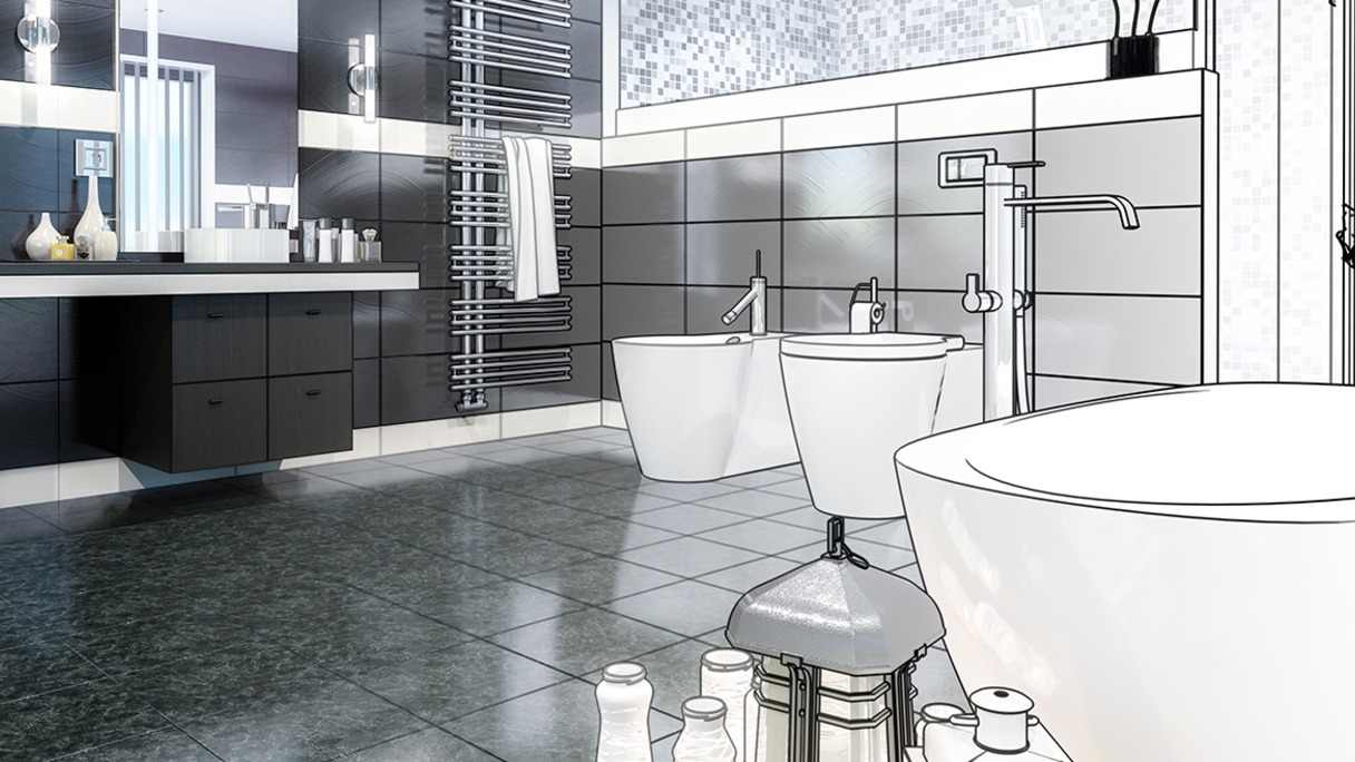 La conception de salles de bains design